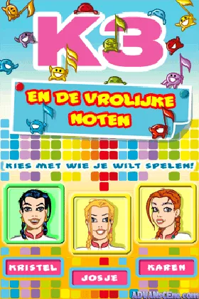 K3 en de Vrolijke Noten (Netherlands) screen shot game playing